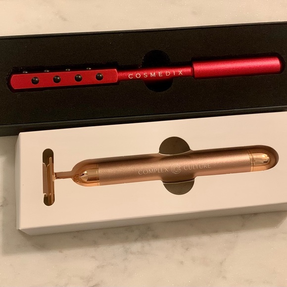 NIB Bundle! Facial Massage Roller & Sonic T-Bar Facial Massager - Picture 6 of 14